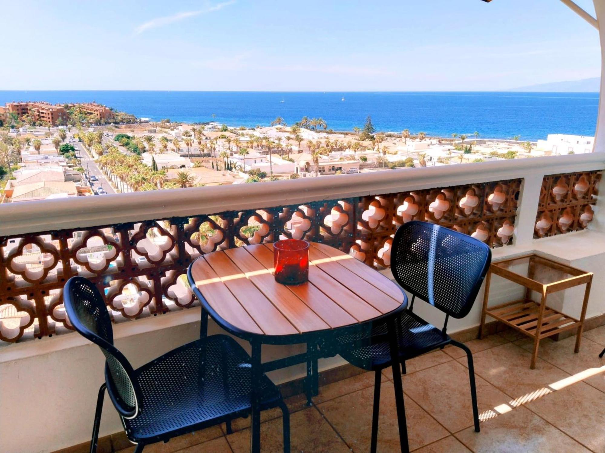 Palm-Mar Appartement Celeste 250M De L'Ocean Vue Mer Panoramique ภายนอก รูปภาพ