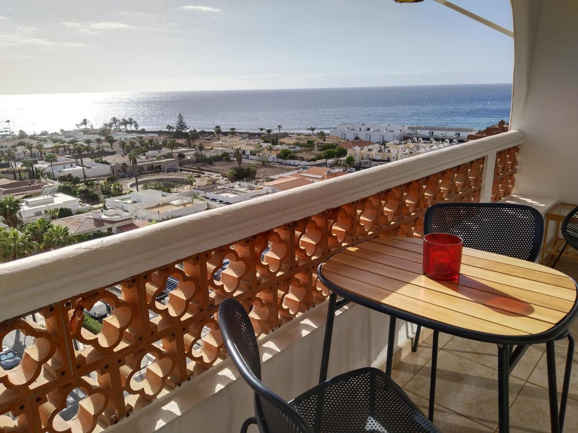Palm-Mar Appartement Celeste 250M De L'Ocean Vue Mer Panoramique ภายนอก รูปภาพ